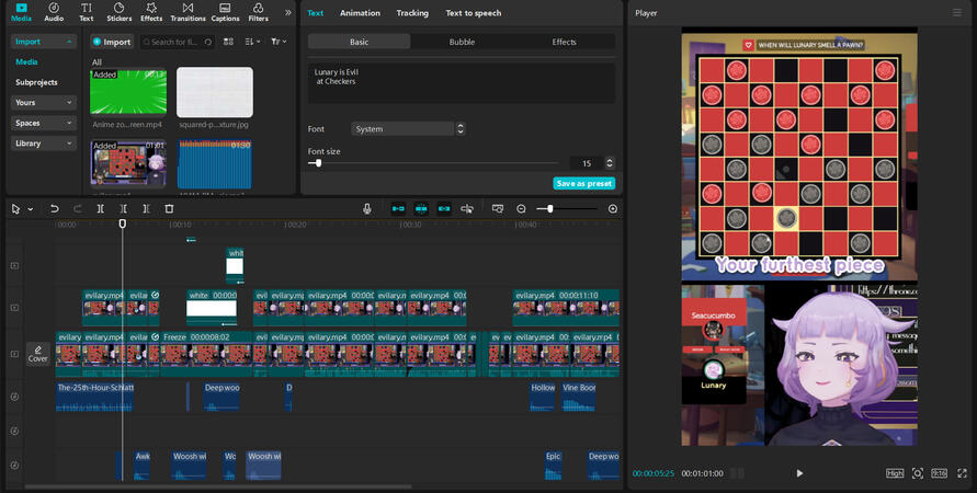 Lunary Gremlin Short BTS